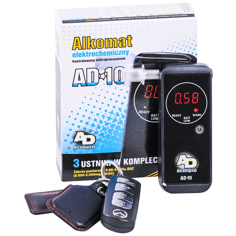 Alkomat osobisty AlcoDigital AD-10 - obrazek 2
