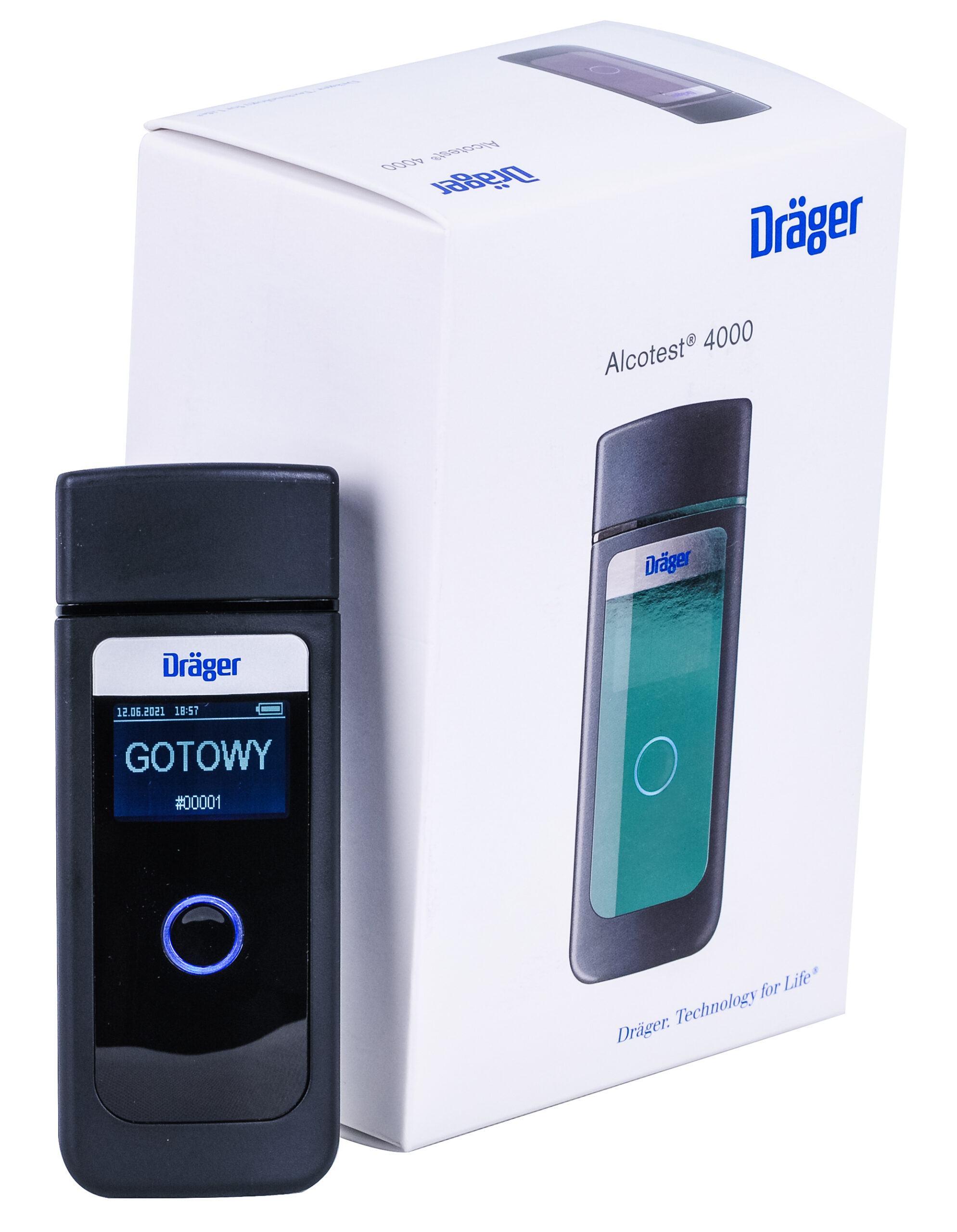 Alkomat Dräger Alcotest 4000 + Certyfikat Adiustacji + serwis - obrazek 4