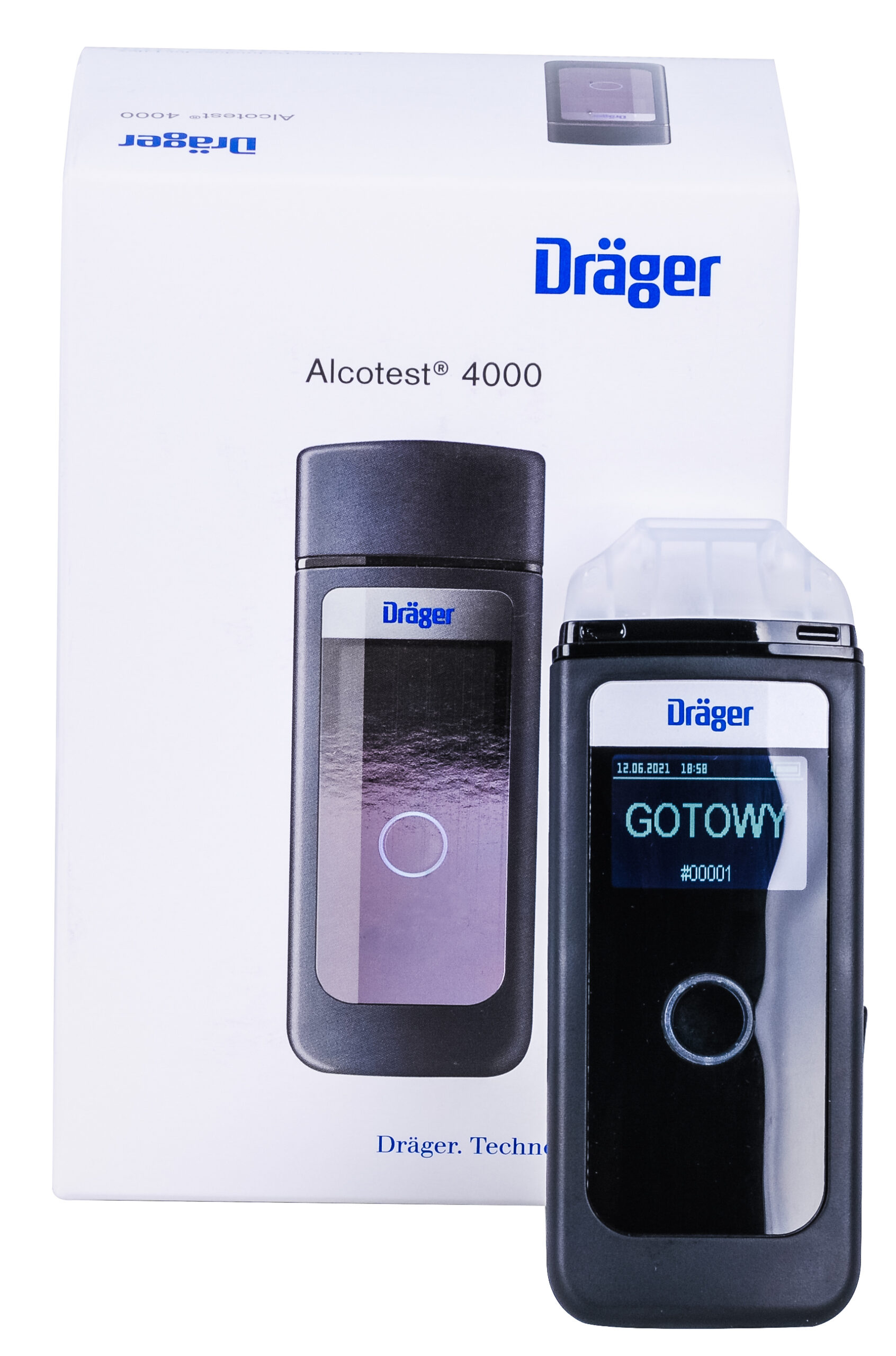 Alkomat Dräger Alcotest 4000 + Certyfikat Adiustacji + serwis - obrazek 8
