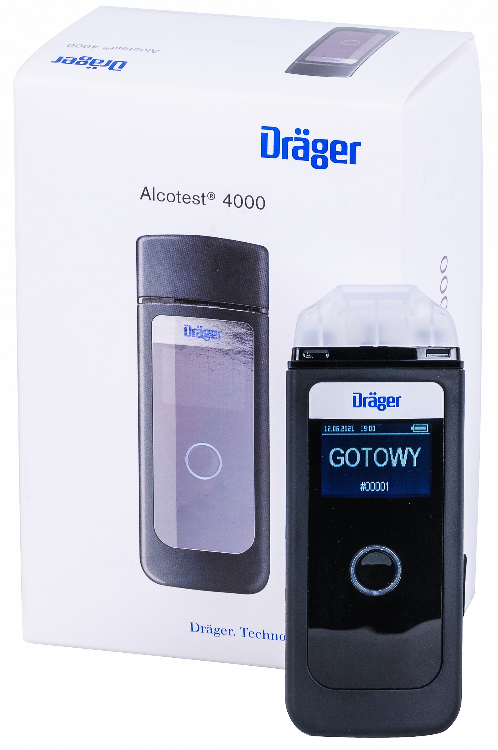 Alkomat Dräger Alcotest 4000 + Certyfikat Adiustacji + serwis - obrazek 10