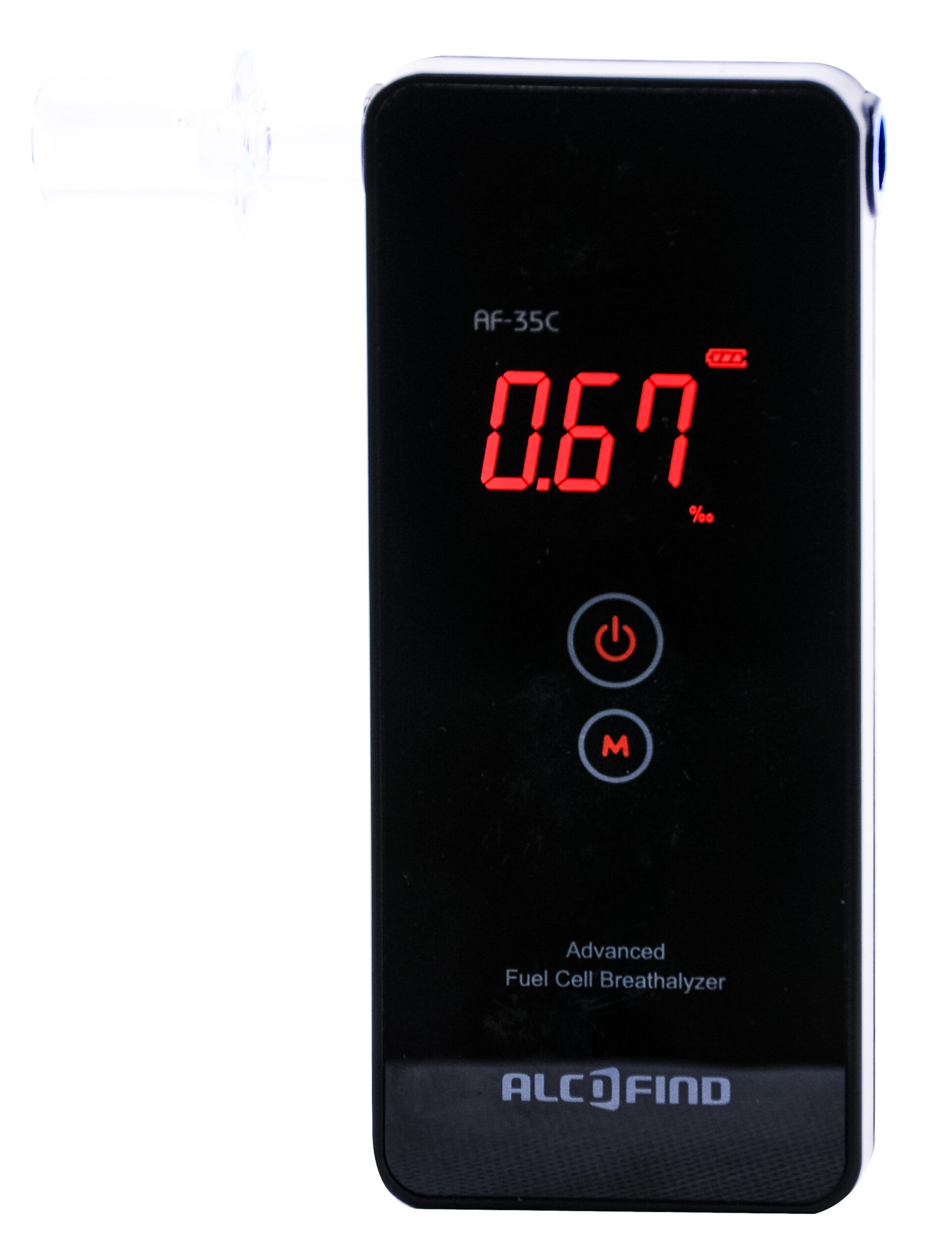 Alkomat elektrochemiczny AlcoFind AF-35C + certyfikat - obrazek 2
