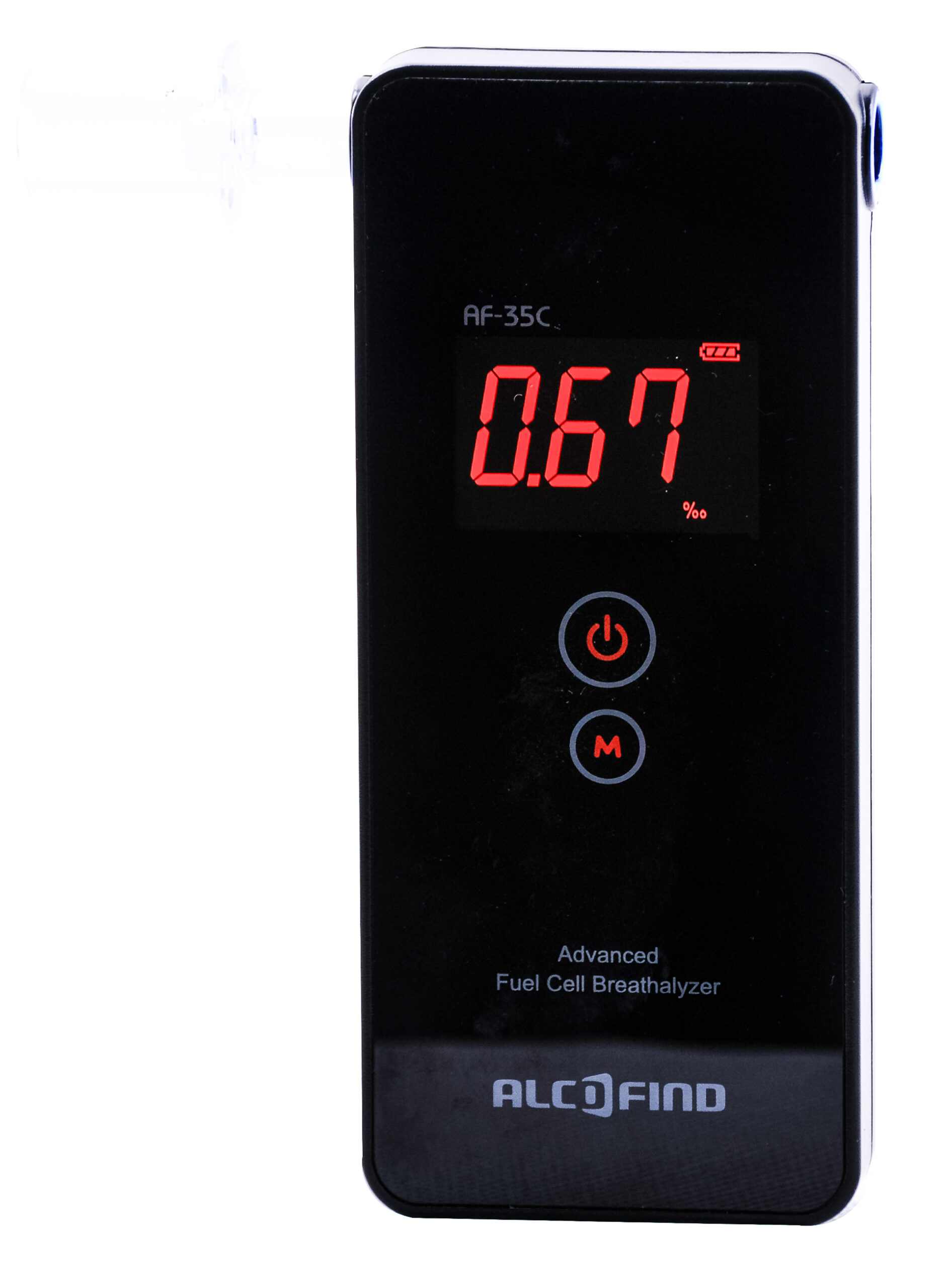 Alkomat elektrochemiczny AlcoFind AF-35C + certyfikat - obrazek 3