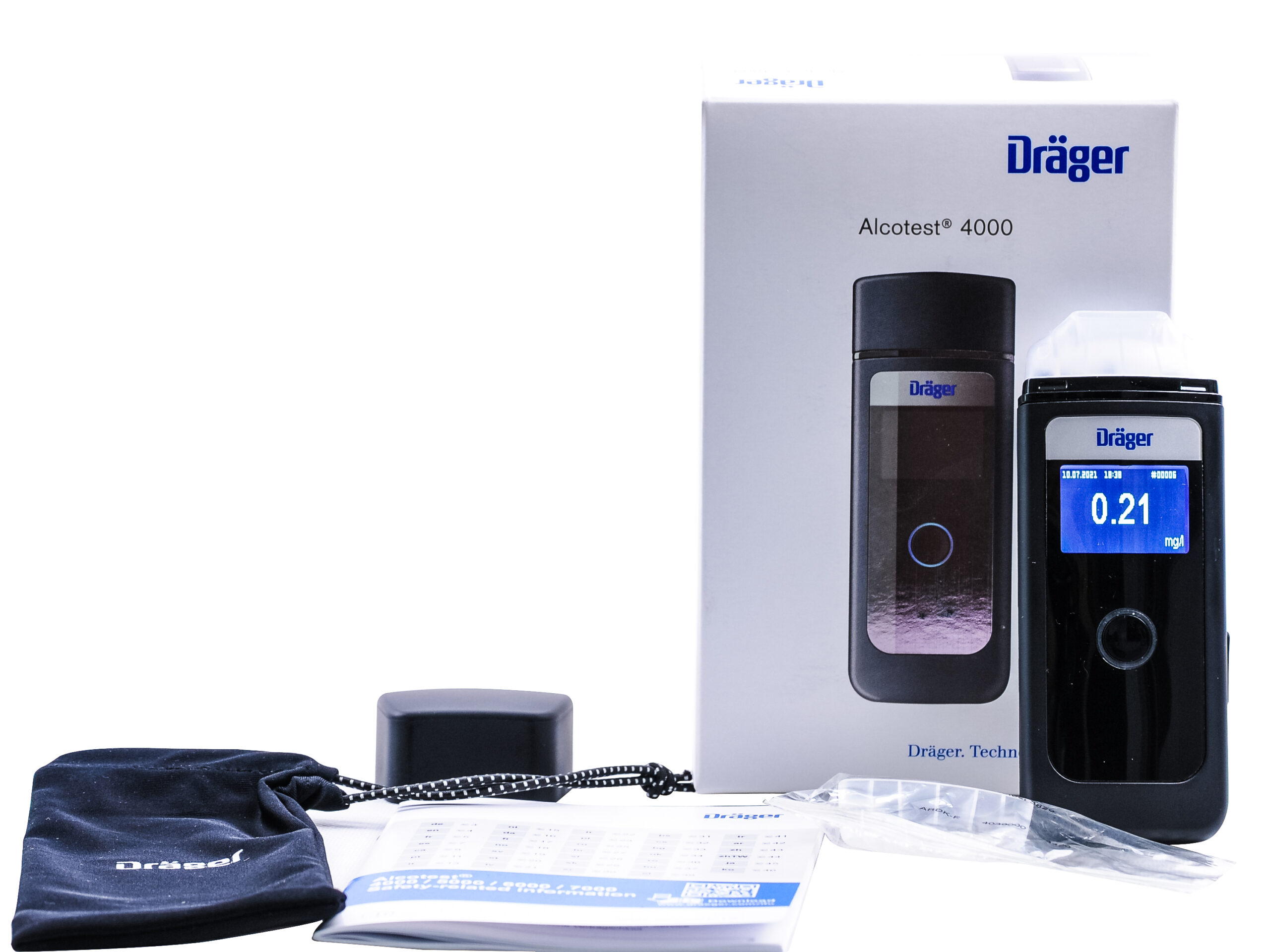 Alkomat Dräger Alcotest 4000 + Certyfikat Adiustacji + serwis - obrazek 7