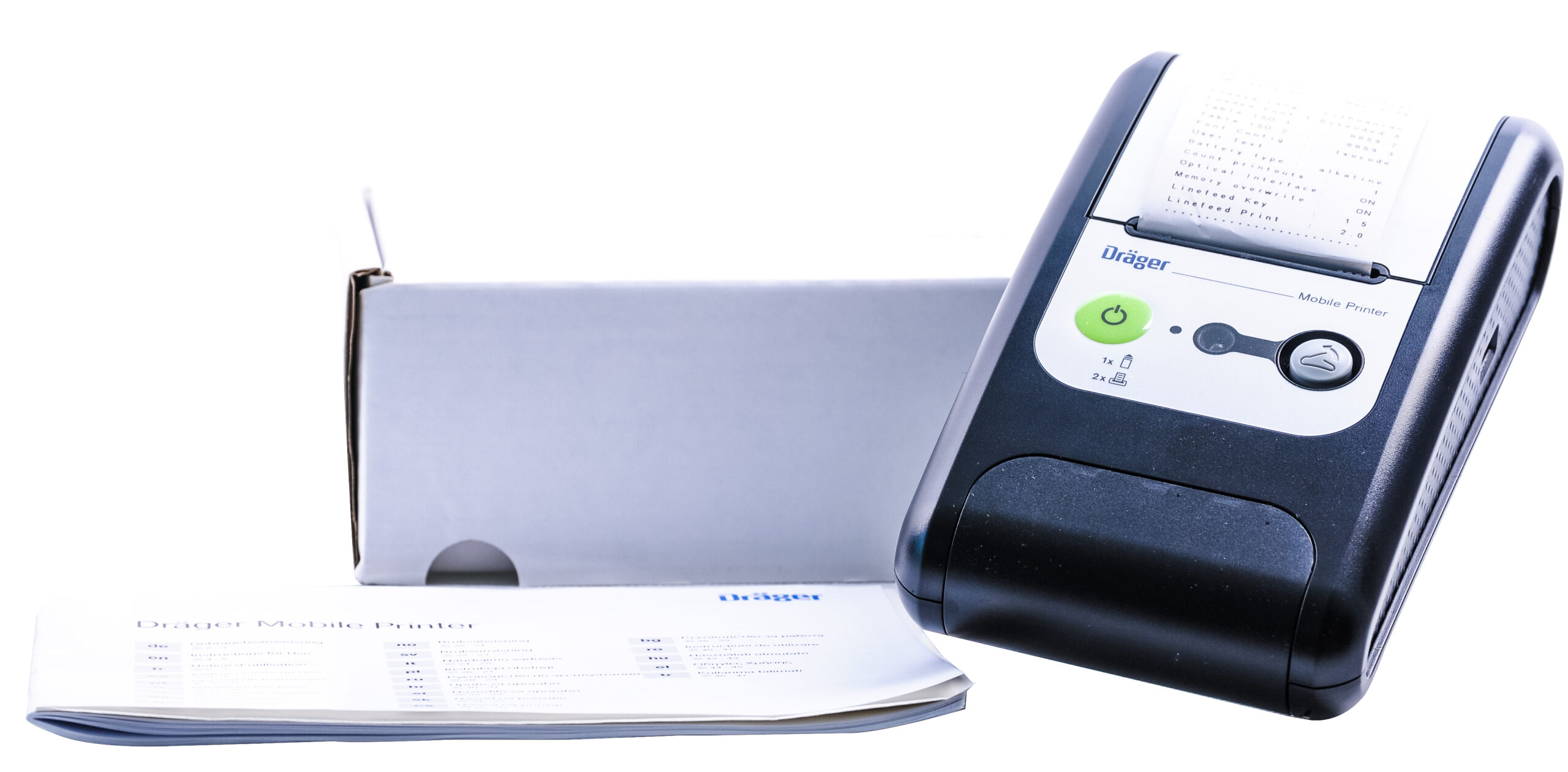 Drukarka mobilna bluetooth do alkomatu marki Dräger 6000 - obrazek 6