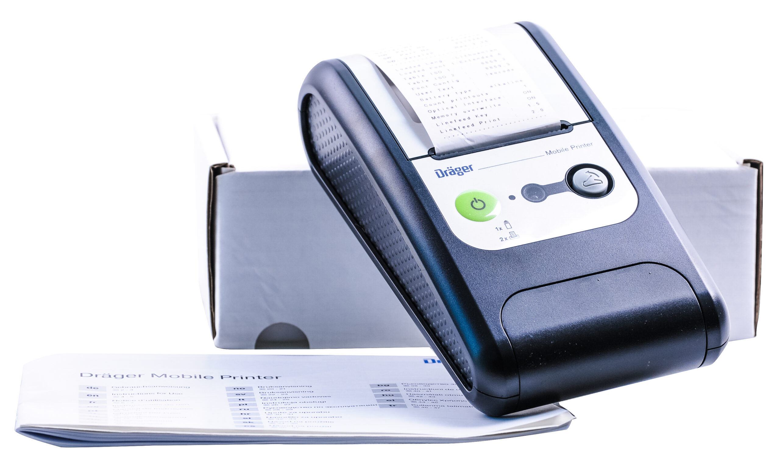 Drukarka mobilna bluetooth do alkomatu marki Dräger 6000 - obrazek 4