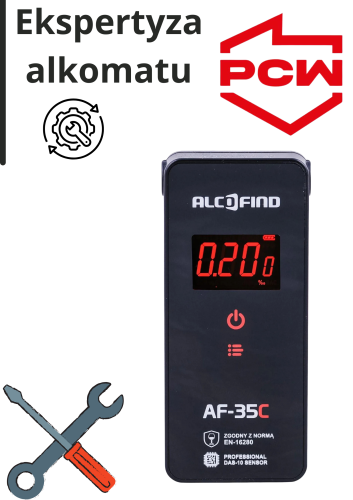 Alkomat AlcoFind AF-35C – urządzenie objęte ekspertyzą
